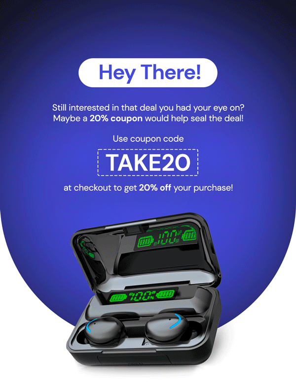 Here's a 20% off coupon! Use code SAVEBIG20 at checkout.