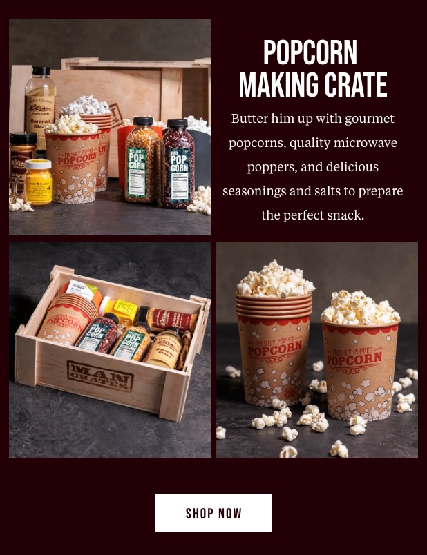 🍔 Gear Him Up for Grilling Season! Man Crates
