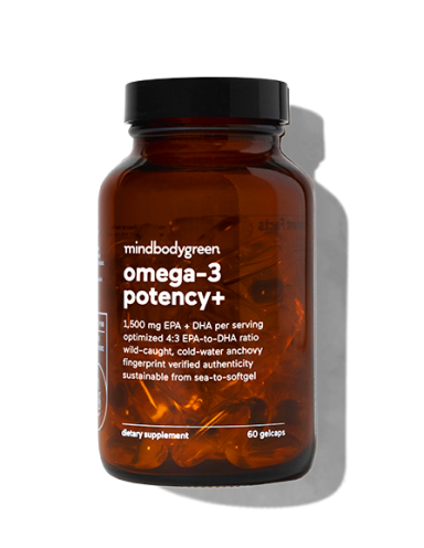 mindbodygreen | omega 3 potency+