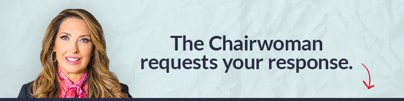 The Chairwoman requests your response.