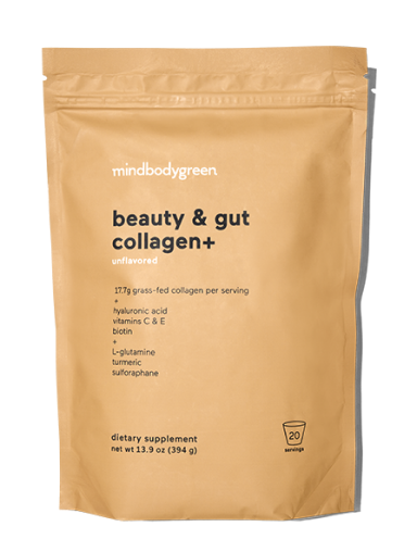 mindbodygreen | beauty & gut collagen+