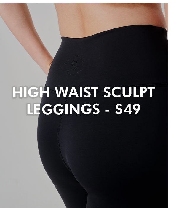 high waist sculpt leggings