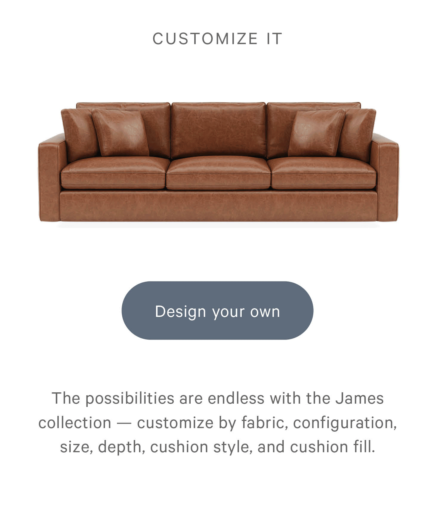 SOFA SPOTLIGHT The James Interior Define