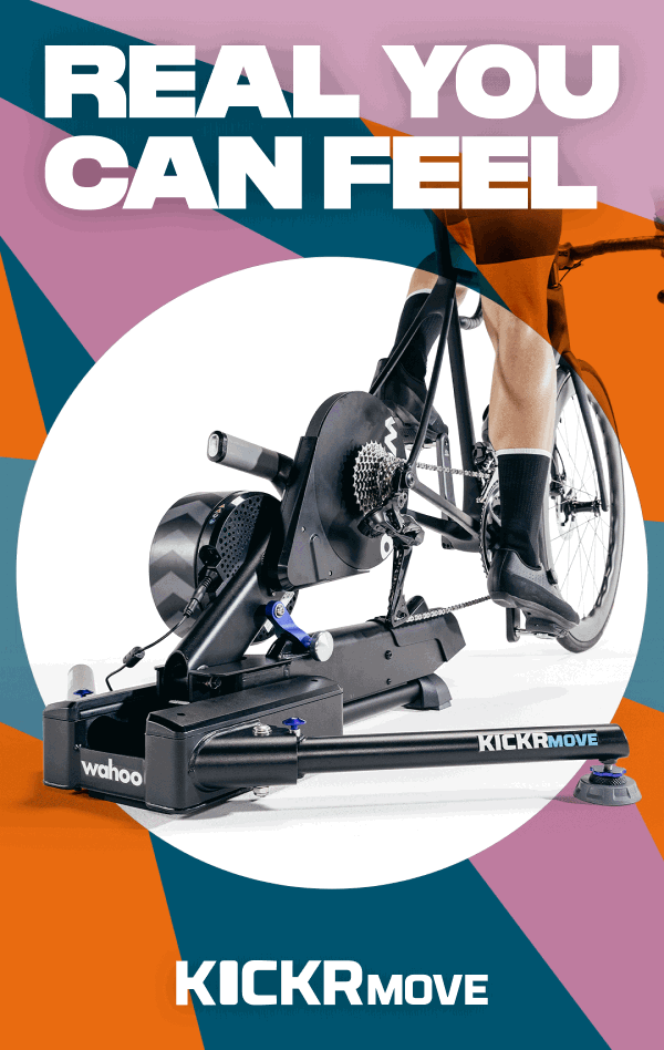 REAL YOU CAN FEEL. KICKR MOVE. Wahoo Fitness