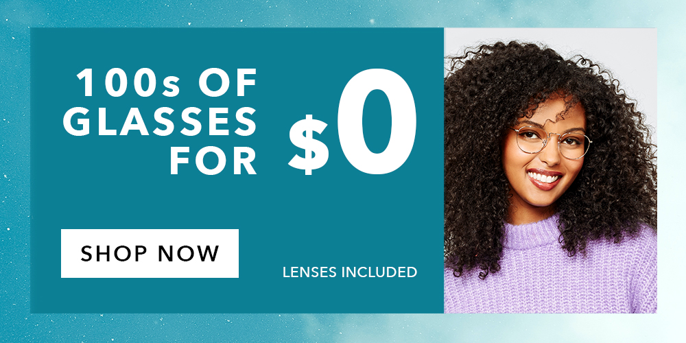 $69 off your first pair. All eyes on you. Save on your first pair of glasses or sunglasses. Use code: FREEKITS